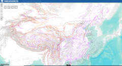 中国及其邻域活动断层数据（2016）